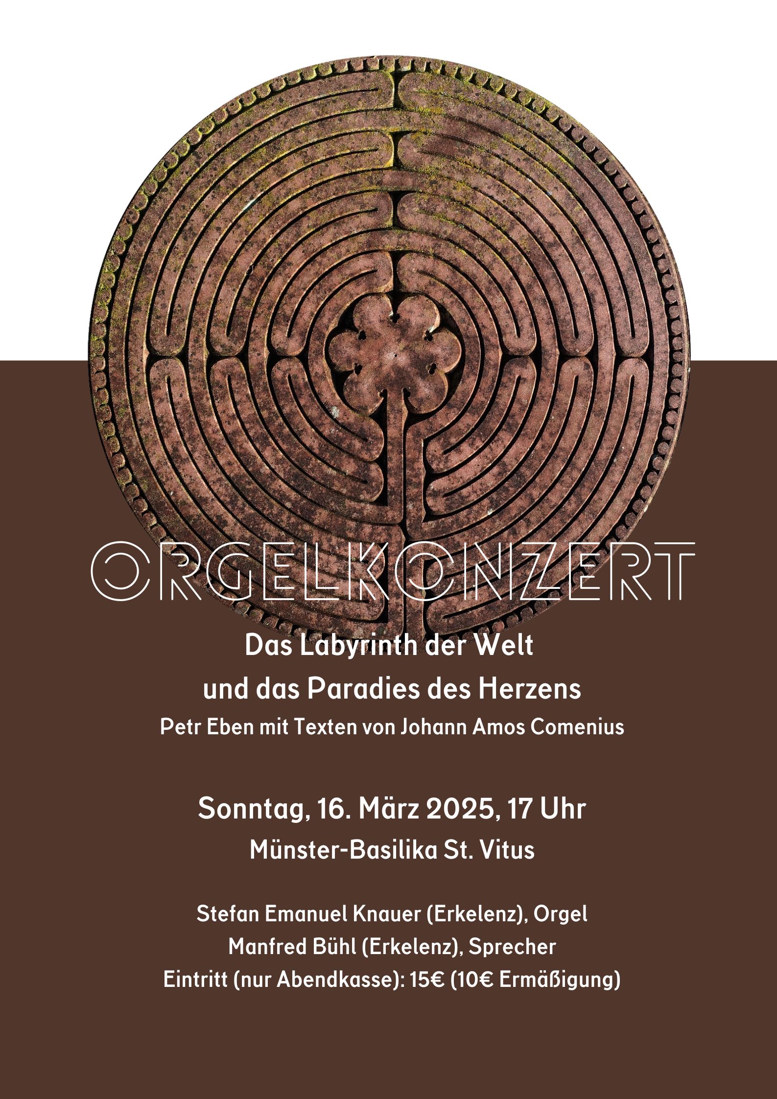 Orgelkonzert Labyrinth (c) Pfarre St. Vitus