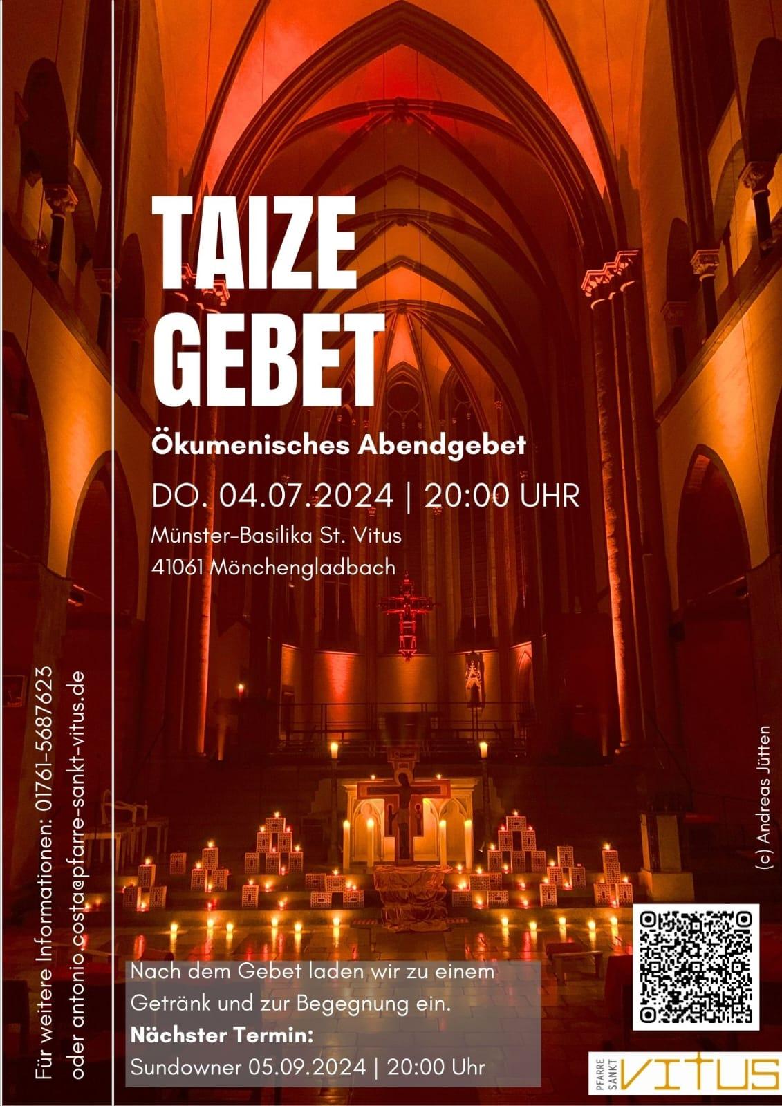 Taizé-Gebet in der Münster-Basilika