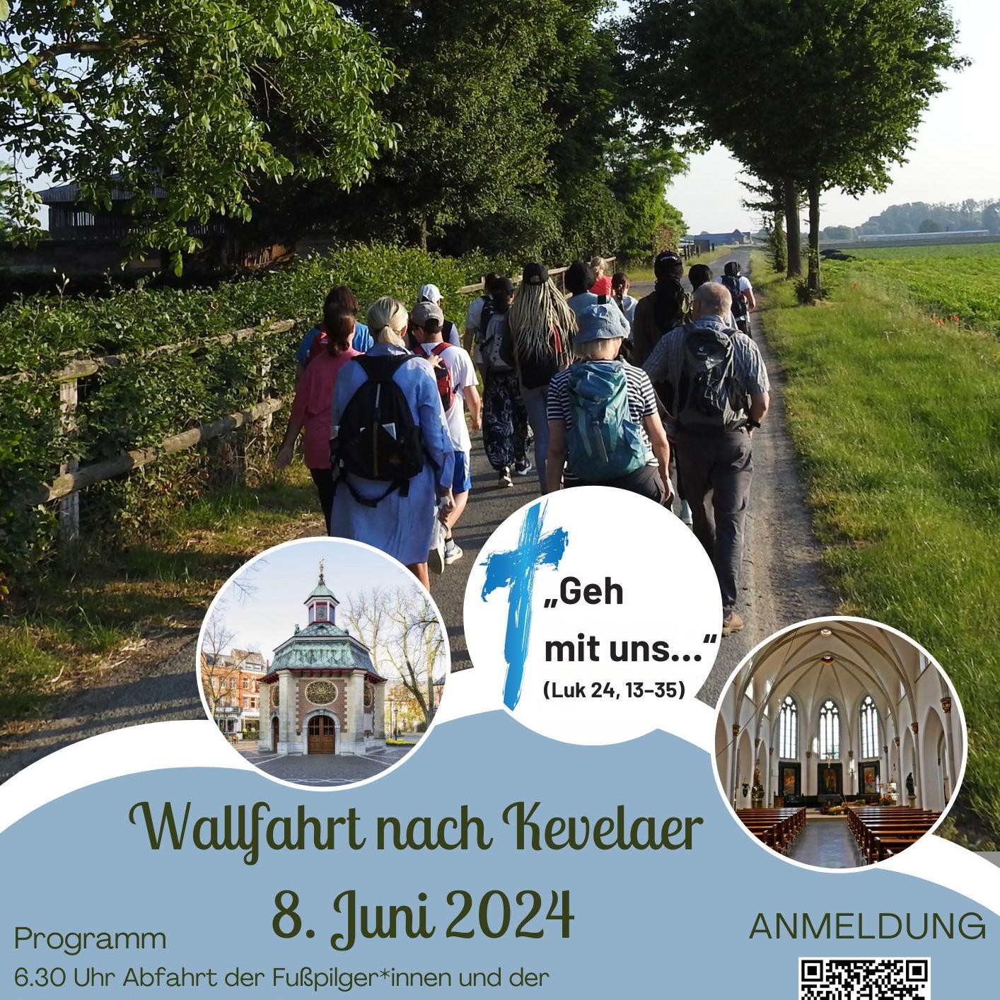 Wallfahrt nach Kevelaer 8. Juni 2024