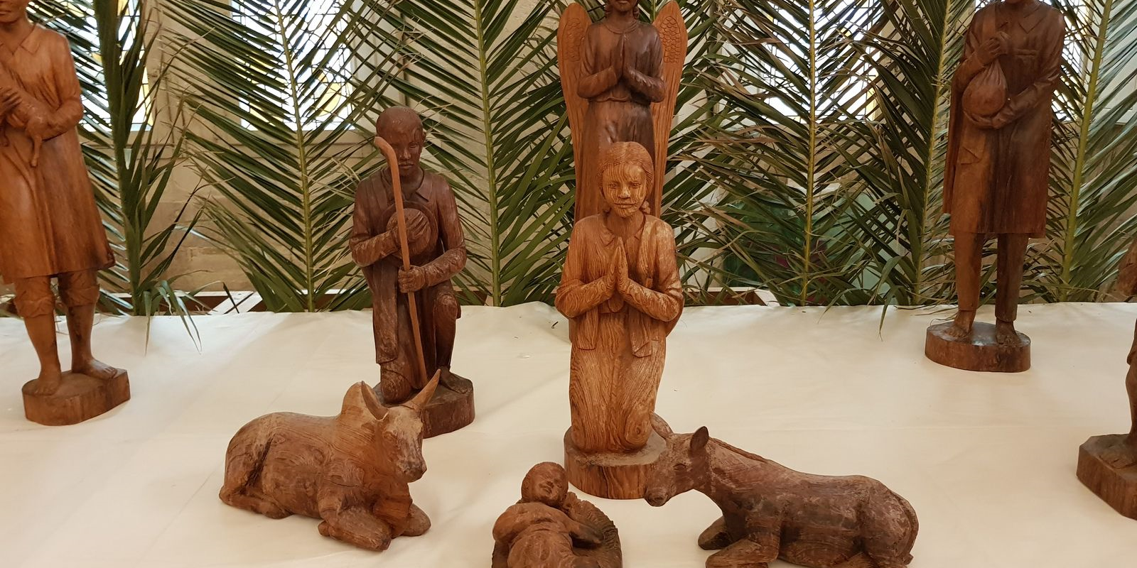 Une crèche malgache
