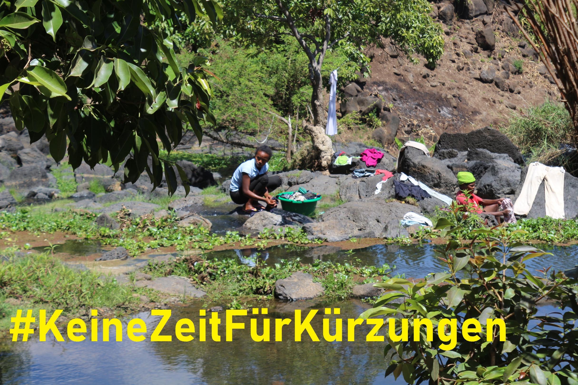 #KeineZeitFürKürzungen