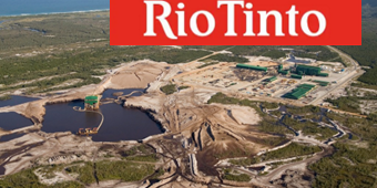 Die Ilmenit-Mine (nördlich von Tolagnora) in der Region Anosy im Südosten Madagaskars