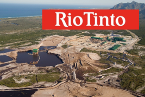 Die Ilmenit-Mine (nördlich von Tolagnora) in der Region Anosy im Südosten Madagaskars