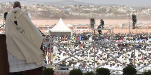 Der Papst in Akamasoa