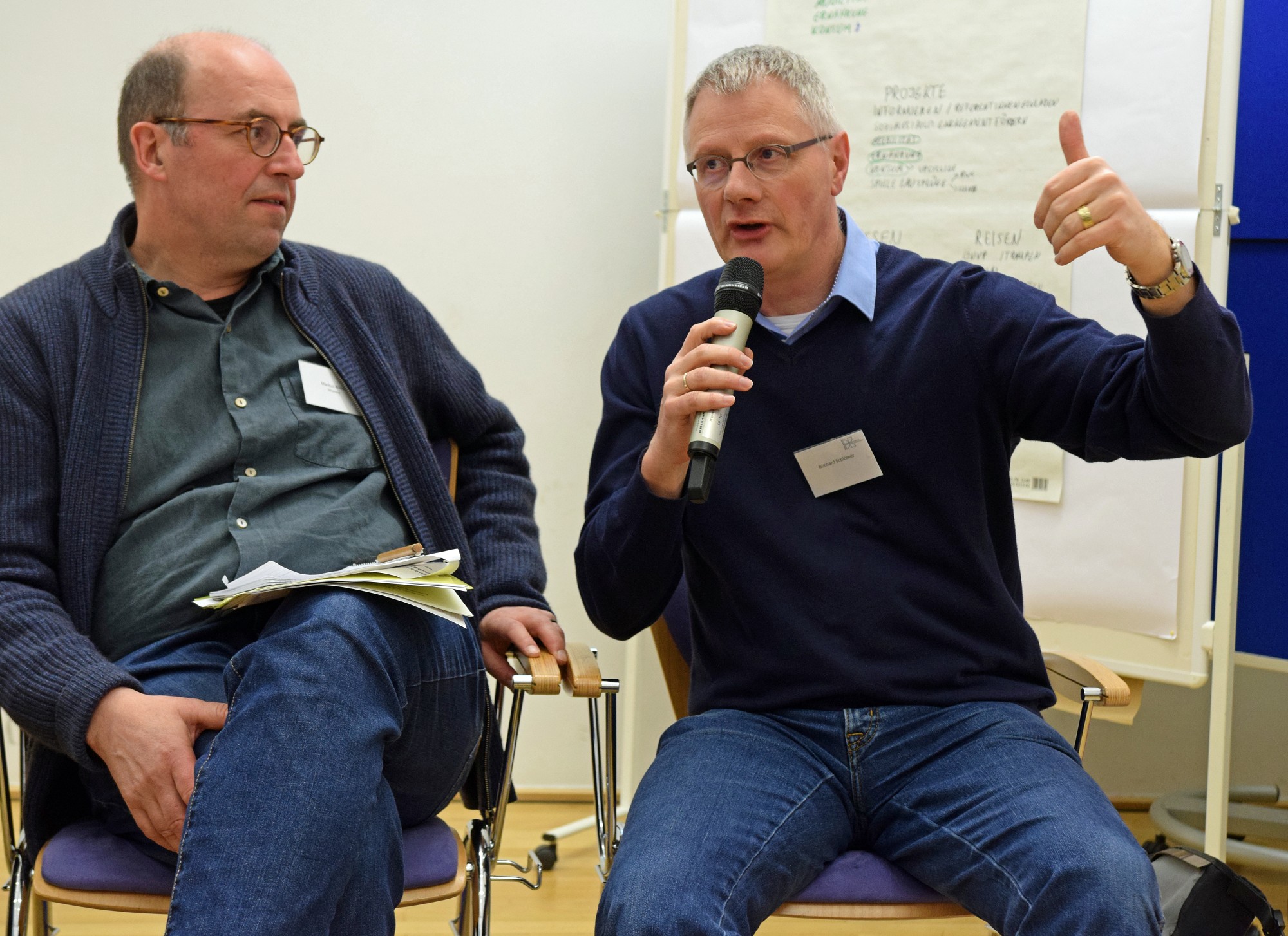 Markus Büker und Burchard Schlömer