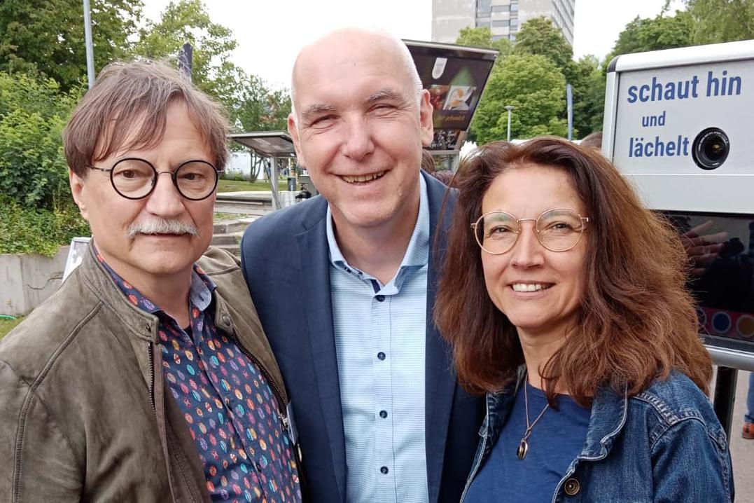 Aachener Diözesanrat beim Stuttgarter Katholikentag 1
