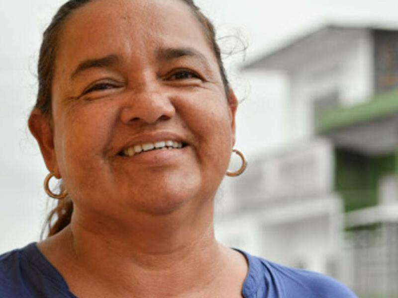 Aktivistin Jani Silva Kolumbien Amazonas-Gebiet