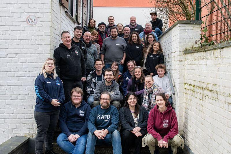 Gruppenfoto Wegberg Vorbereitungsseminar Feb 25