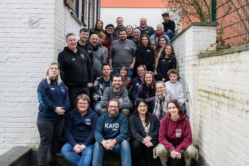 Gruppenfoto Wegberg Vorbereitungsseminar Feb 25