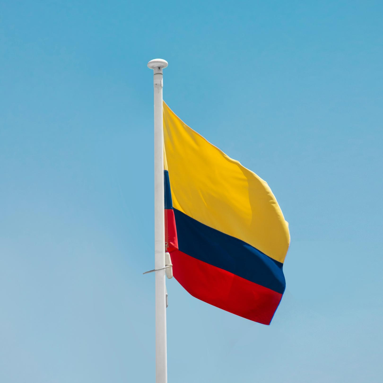 Kolumbien-Flagge