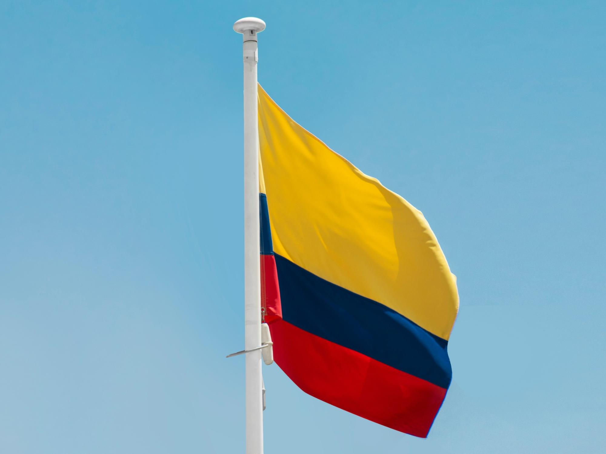 Kolumbien-Flagge