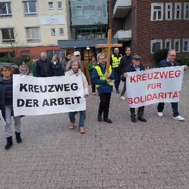 Kreuzweg der Arbeit in Jülich