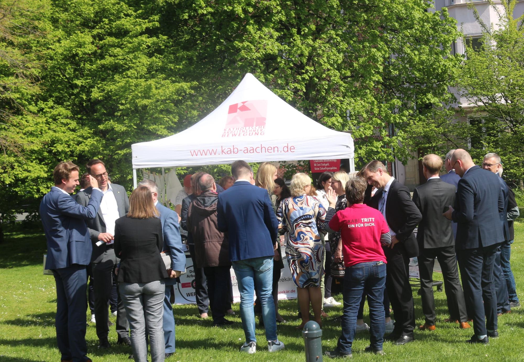 KAB meets Landtag NRW