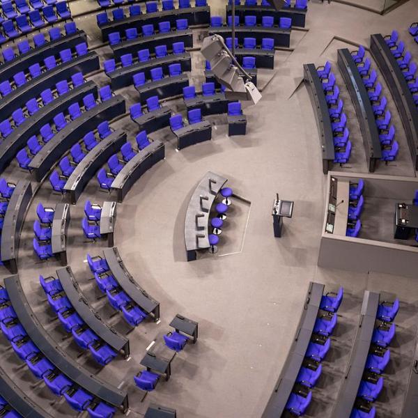 Der leere Bundestag