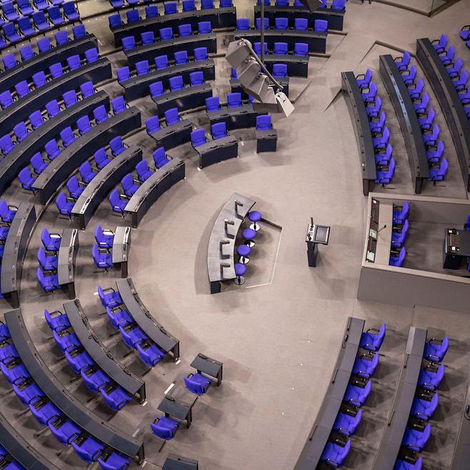 Der leere Bundestag