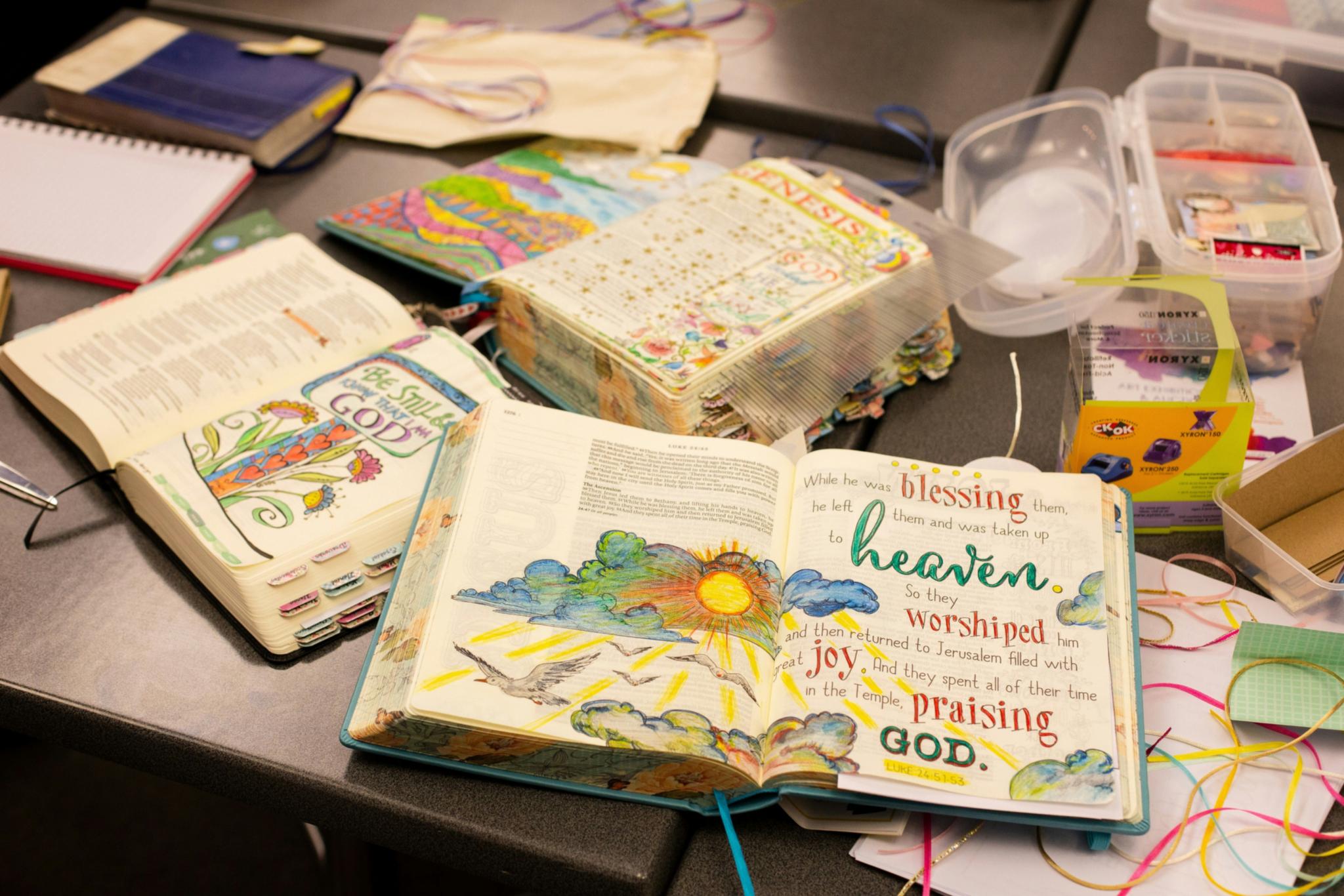 26-10-16 Bible Art Journaling