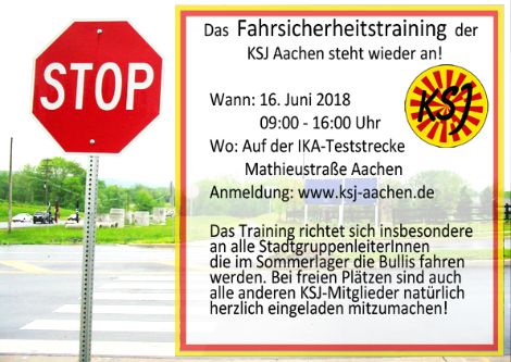 KSJ Fahrsicherheitstraining 2018 (c) KSJ Aachen