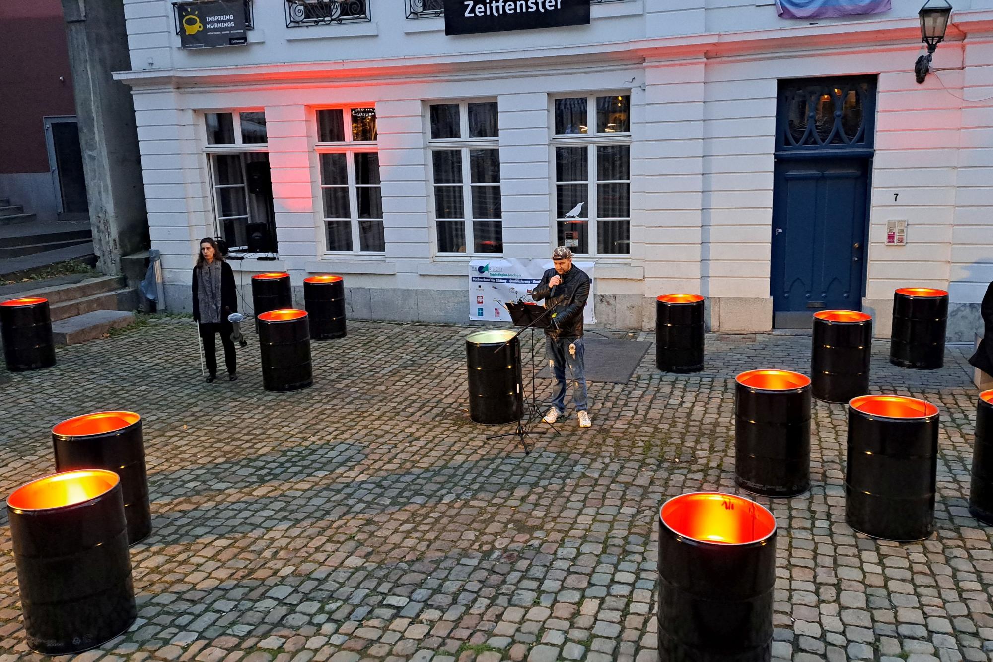 Fässer funken